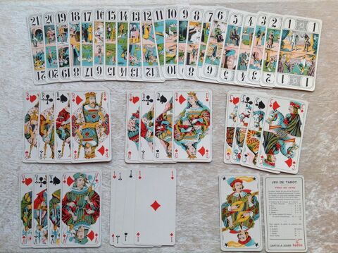 JEU DE TAROT INCOMPLET DE 43 CARTES Envoi Possible
2 Trégunc (29)