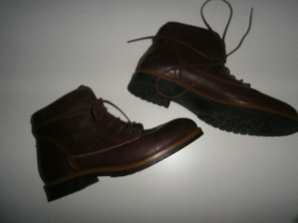 Bottines neuves pour femmes en cuir v&eacute;ritable Chaussures