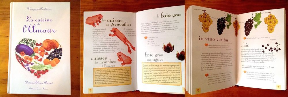 LIVRE ROUEN LA CATH&Eacute;DRALE + LA CUISINE DE L'AMOUR Livres et BD