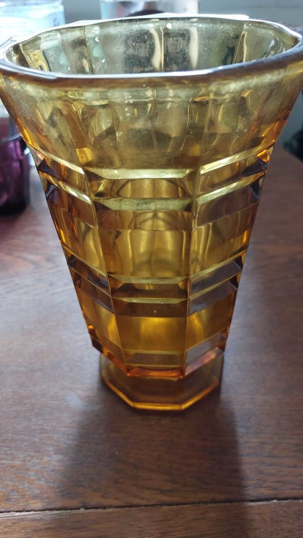 beau vase marron Décoration