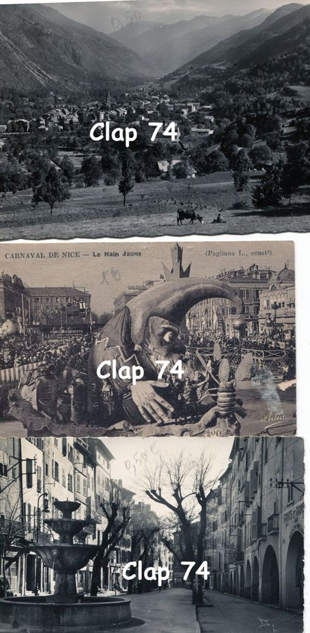 Cartes du 06 