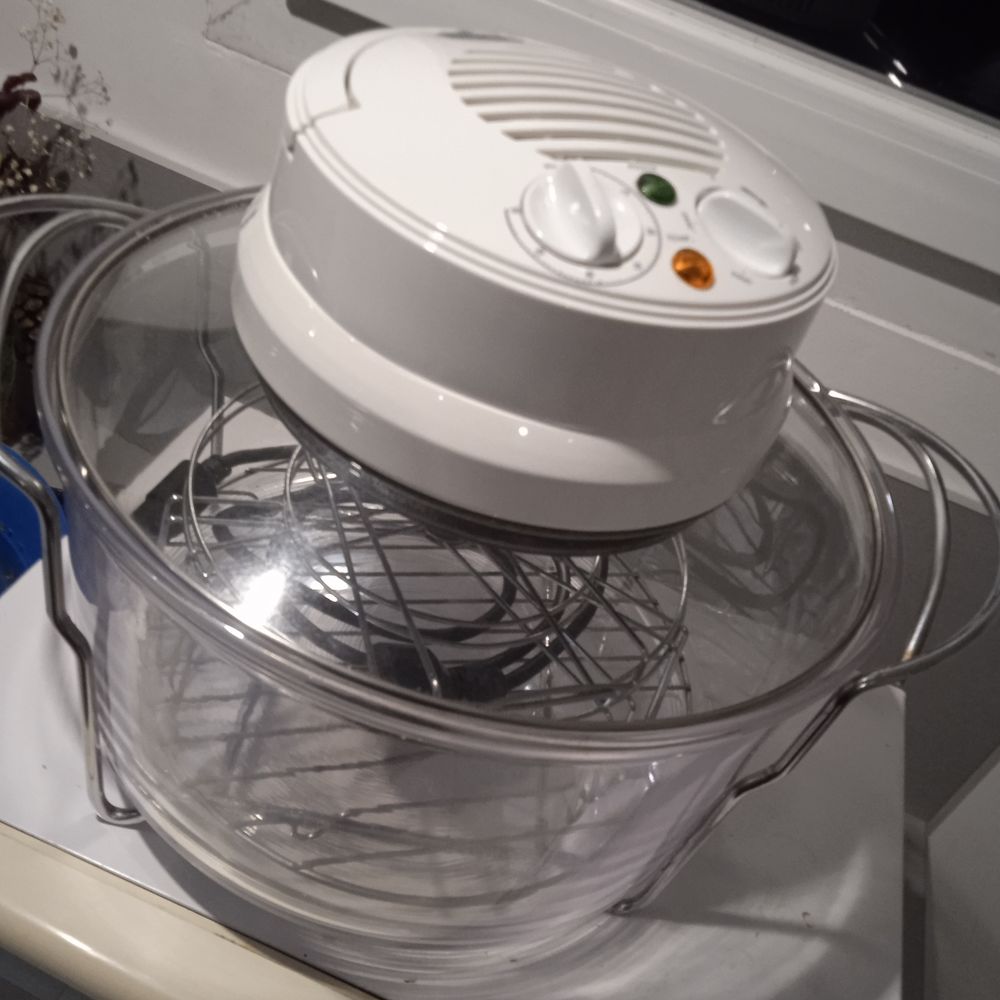 Four Cyclonique combin&eacute; grill Augusta 12 Litres Blanc, Four Electroménager