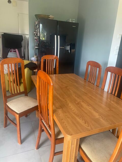 �  vendre table 6 plus 6 chaises 40 Leuc (11)