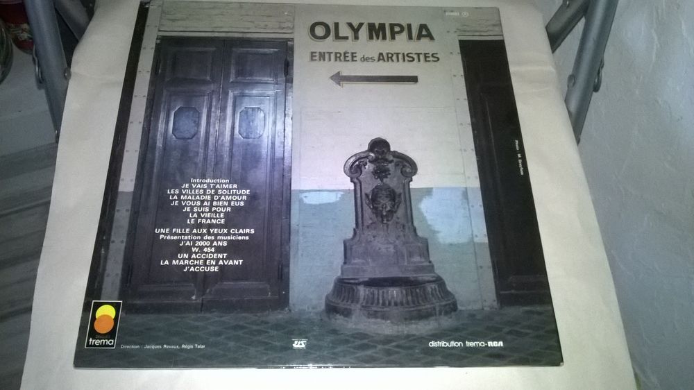 Vinyle Michel Sardou
Enregistrement public Olympia
1977
E CD et vinyles
