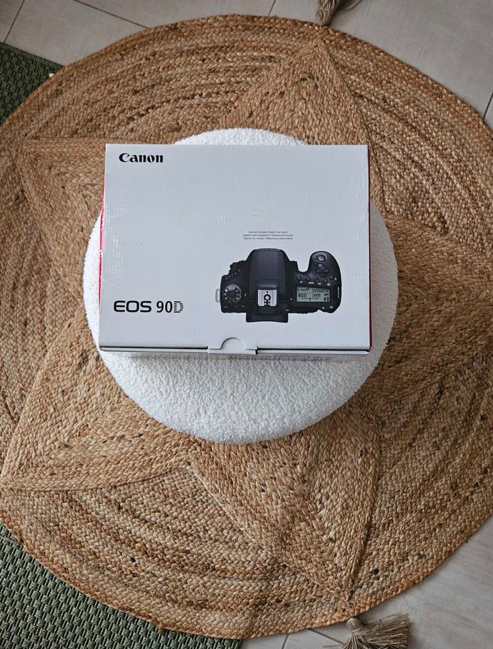 Appareil photo reflex Canon 90D + tr&eacute;pied + Sac Photos/Video/TV