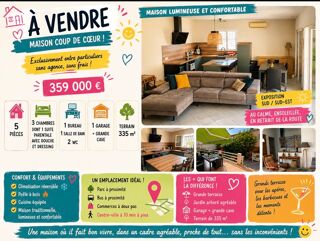  Villa à vendre 5 pièces 95 m²