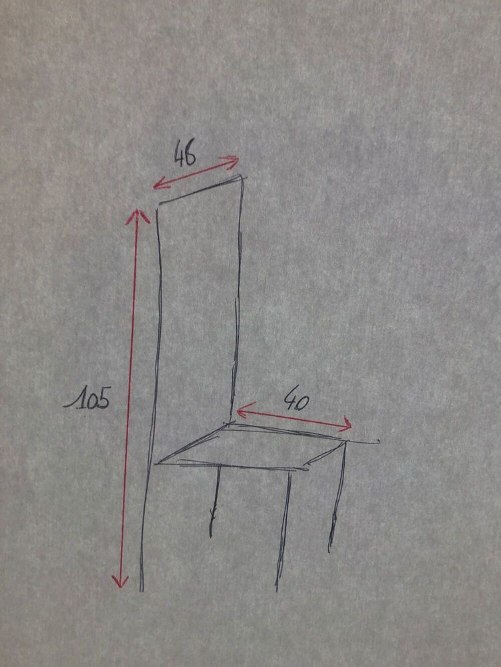 6 chaises de salle &agrave; manger Meubles