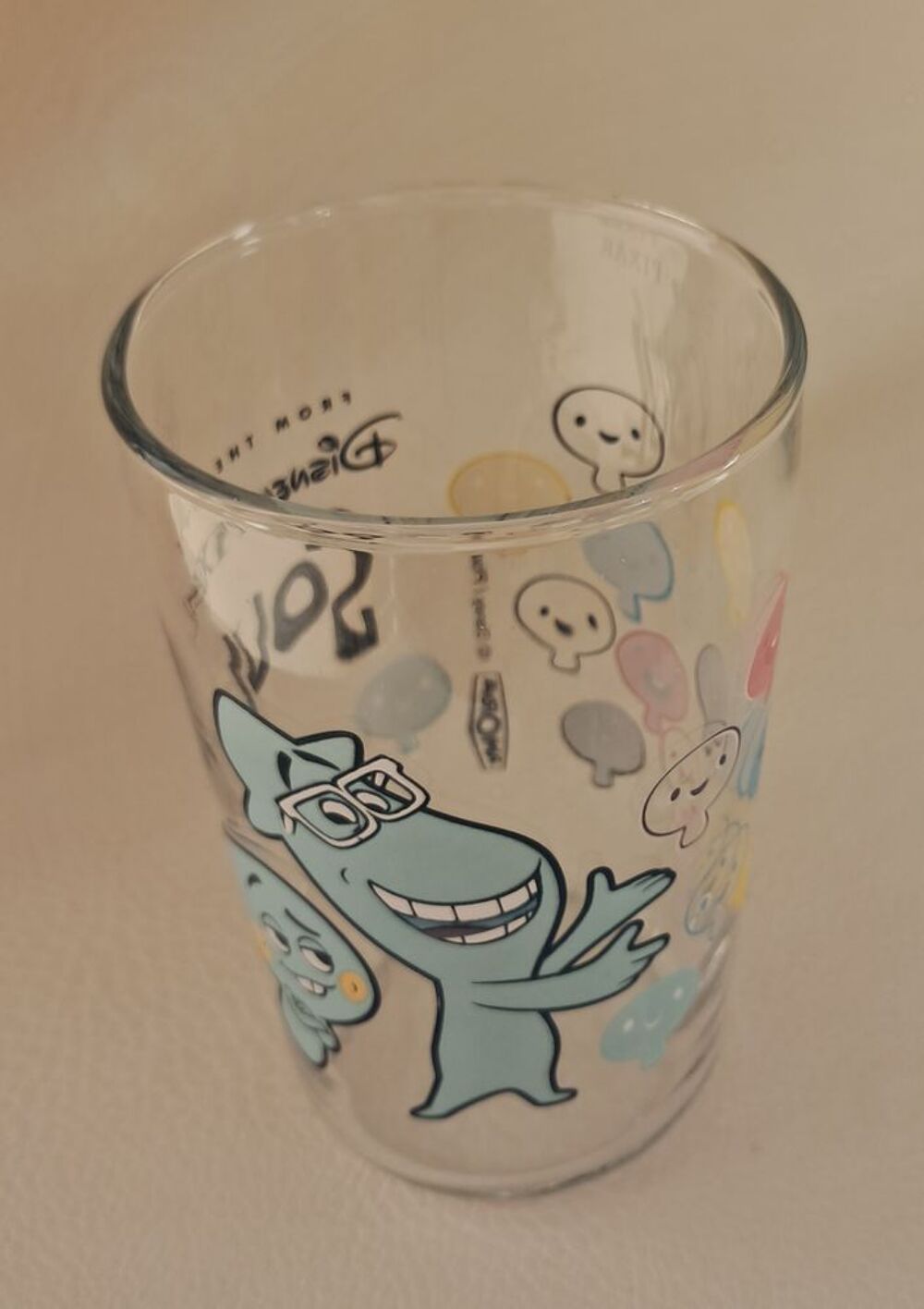 verre &agrave; moutarde dessin anim&eacute; film d'animation soul Disney 