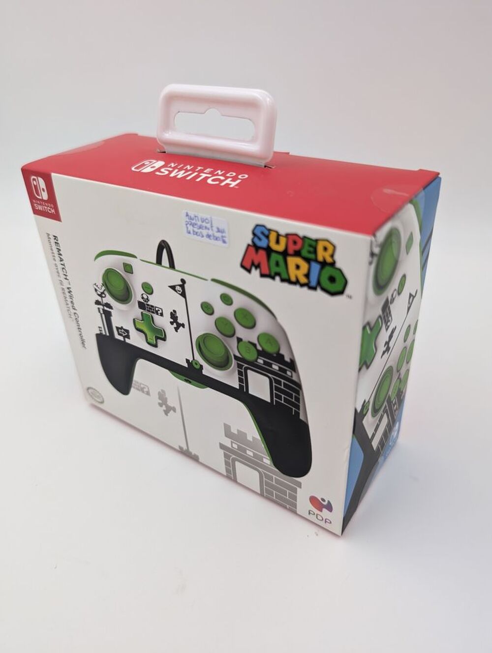 Accessoire Nintendo Switch Manette avec fil Rematch Mario Consoles et jeux vidéos
