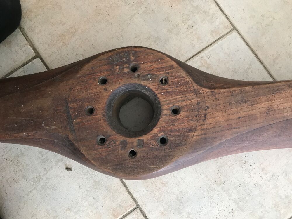 grande H&eacute;lice d'avion en bois Décoration