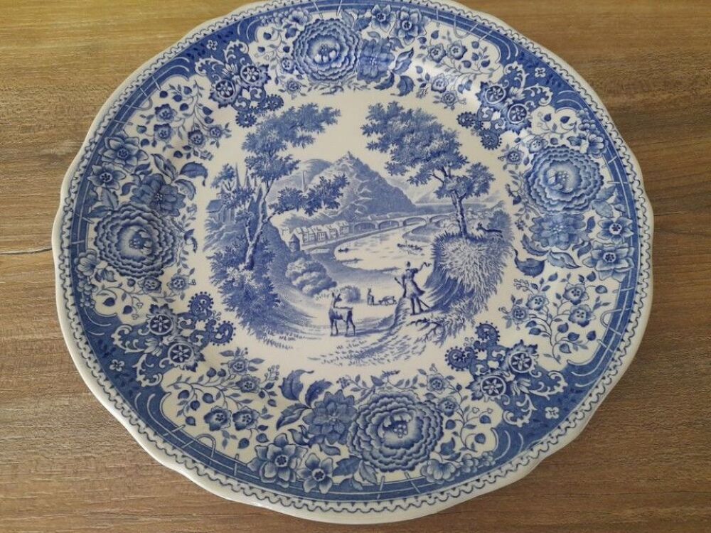 Six assiettes vintage villeroy boch superbe &eacute;tat Décoration
