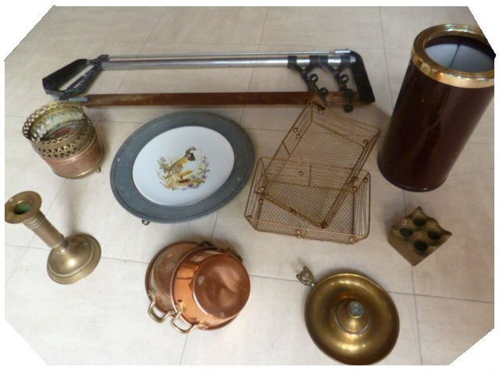 bassinoires, casseroles cuivre, po&ecirc;le, ...zoe Dcoration