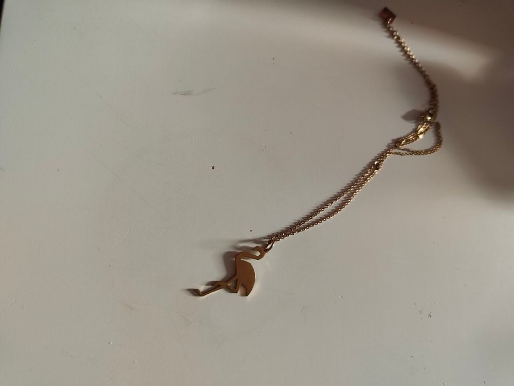 Cha&icirc;ne Pendentif Cygne Zag Bijoux Bijoux et montres