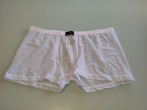 Boxer blanc transparent taille M 6 Bourg-Blanc (29)