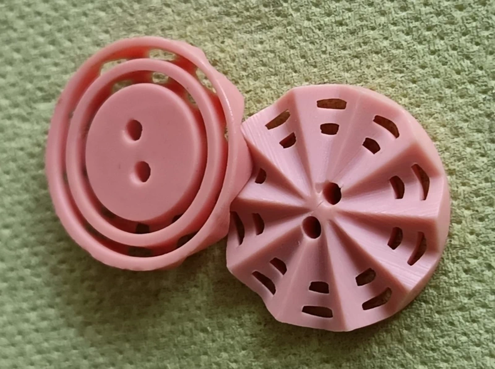 Lot de 13 Boutons Vintage - Nuances de Rose &amp; Design Origami Décoration
