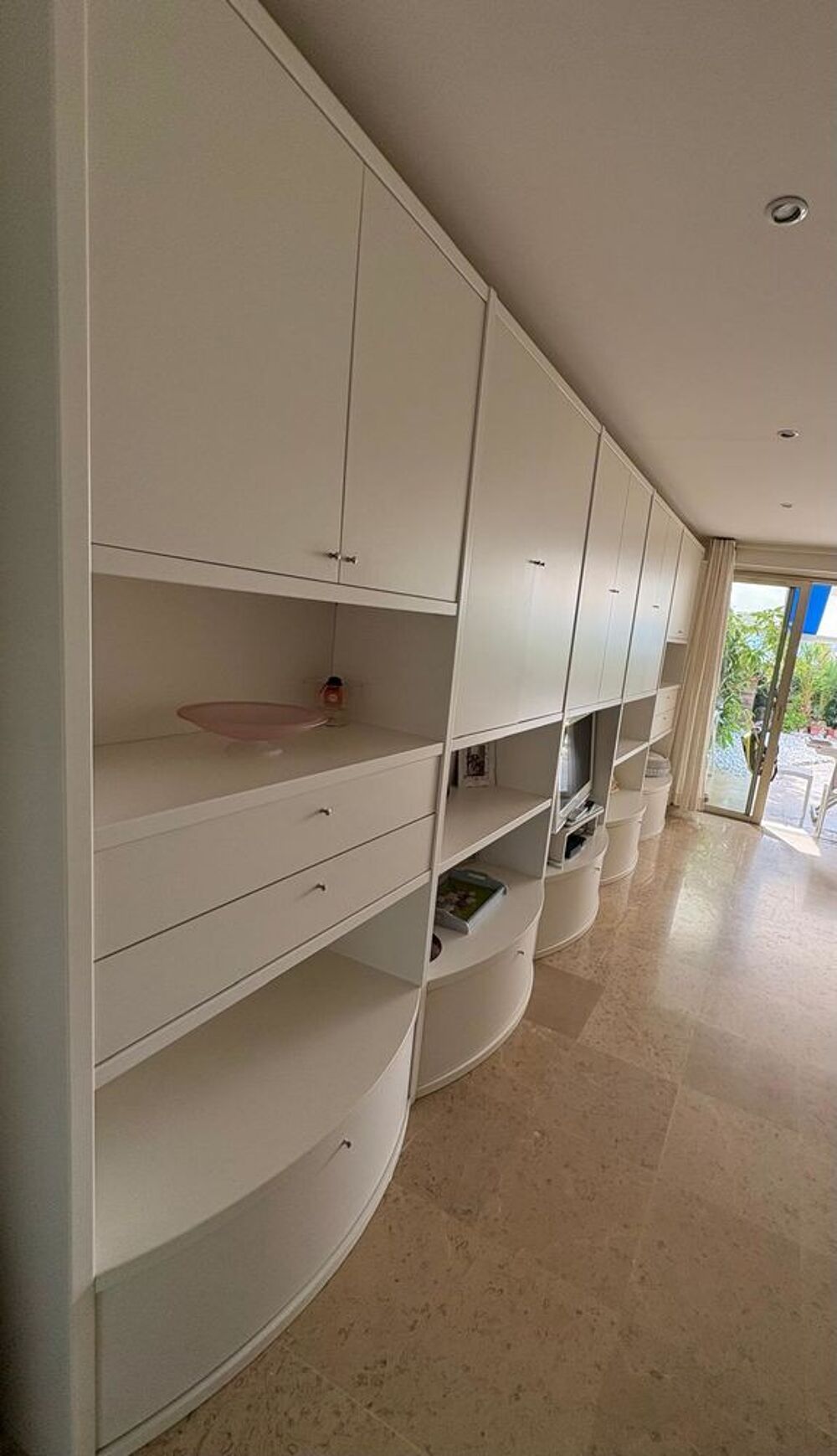Meuble salon blanc en bois Meubles