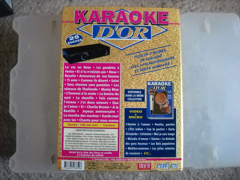 coffret karaok&eacute; neuf Jeux / jouets