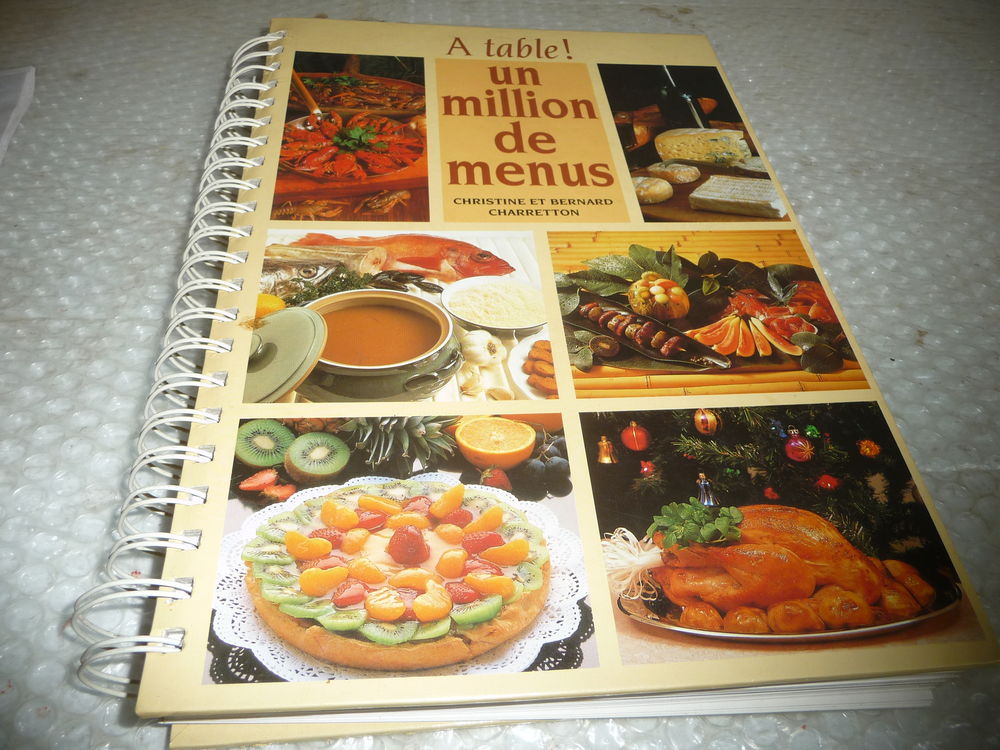 Un million de menus Livres et BD