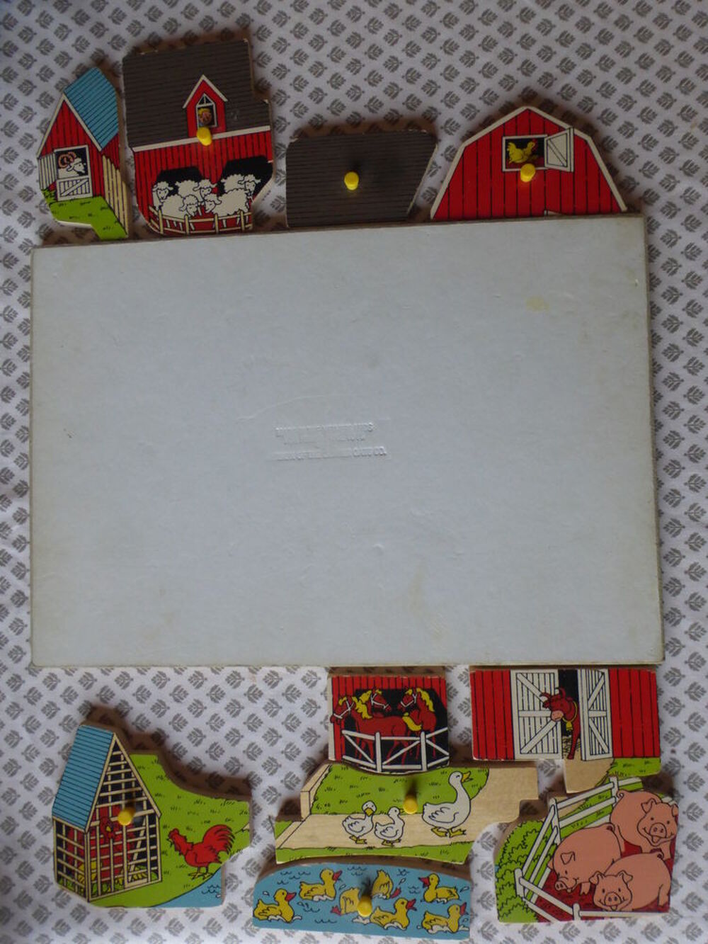 Puzzle en bois fisher price n&deg;2711 animaux de la ferme Jeux / jouets