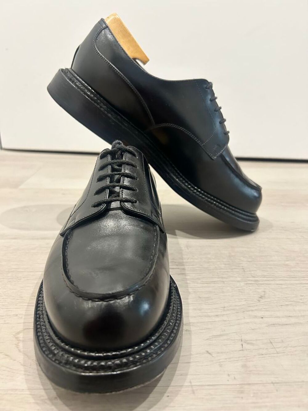 Derby Golf 641 Triple Semelle JM Weston Noir - 6.E - T.40 Chaussures