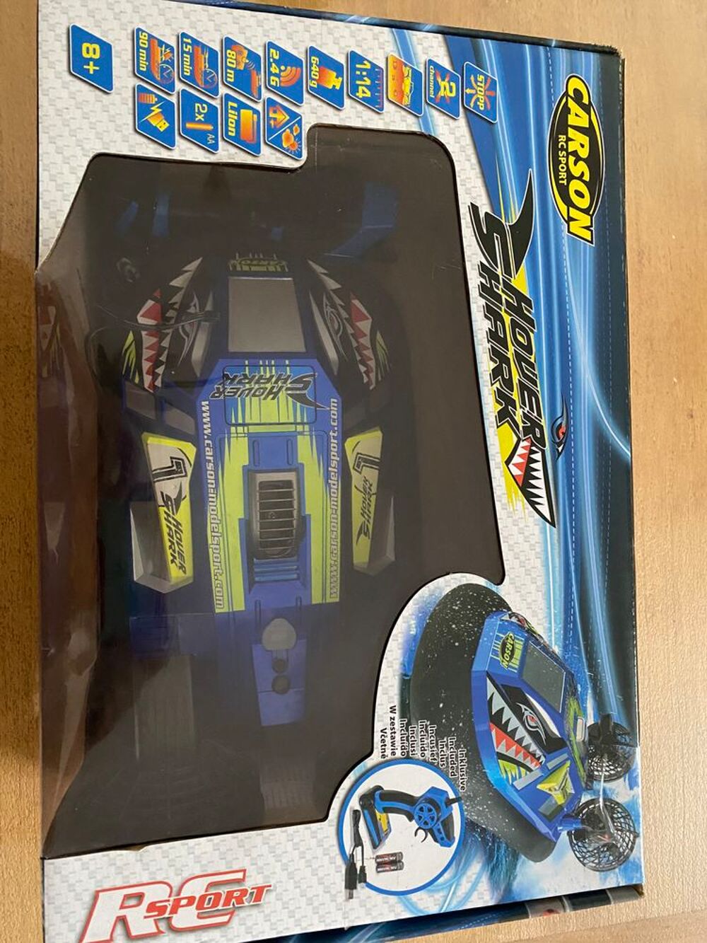 Bateau hovercraft t&eacute;l&eacute;command&eacute; Jeux / jouets