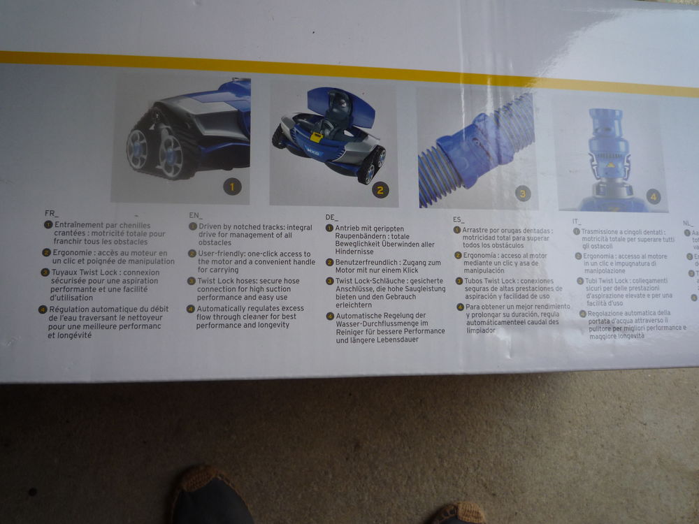 Robot pour piscines Bricolage