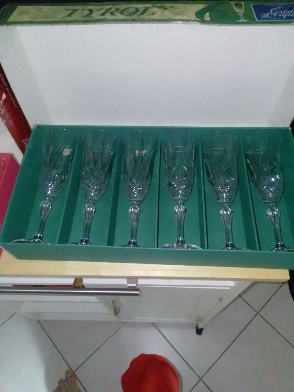 Verre cristal d'Arques Cuisine