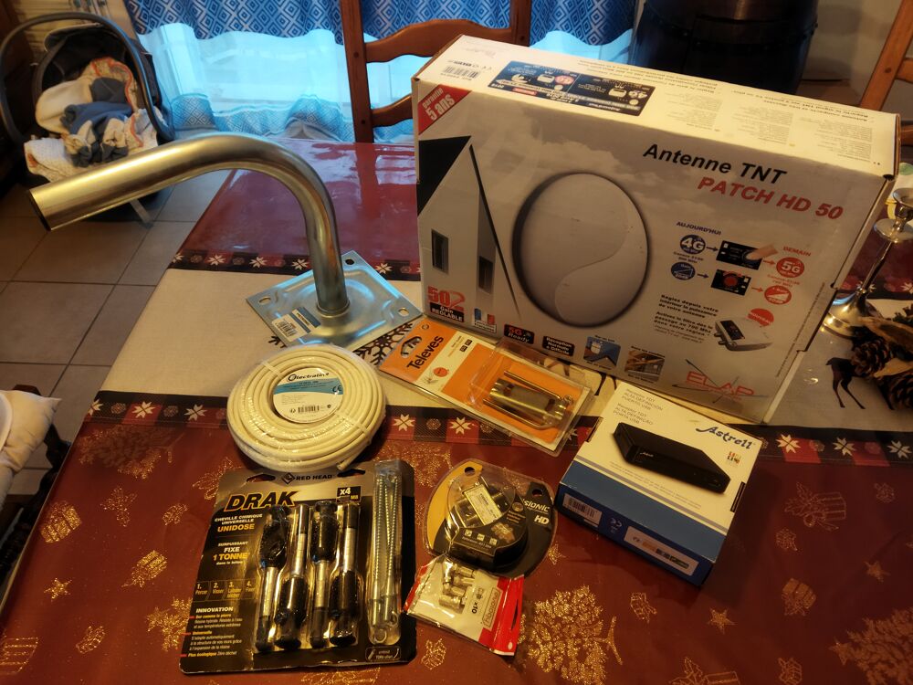 Antenne TNT et son kit complet Photos/Video/TV