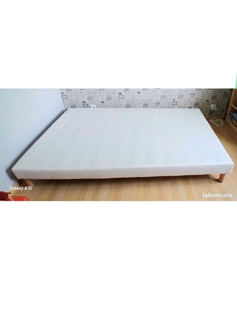 Sommier+matelas 120&times;90 Meubles