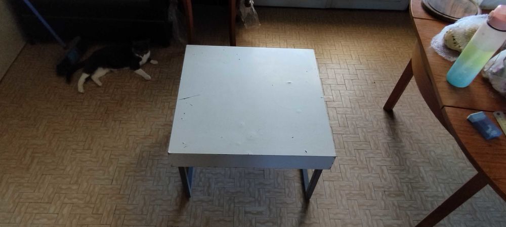 table basse blanche Meubles