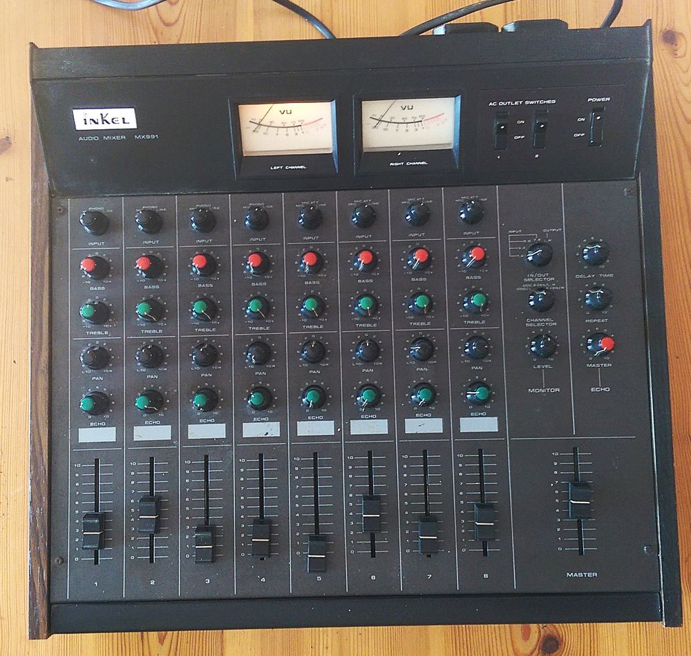 Table de mixage vintage 8 voies INKEL MX 991 Audio et hifi