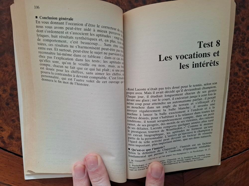 15 Tests Pour Conna&icirc;tre Les Autres - Gauquelin - 1994 - BE Livres et BD