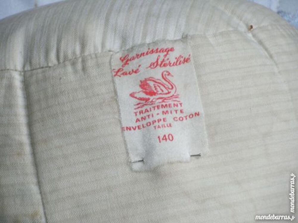 TRAVERSIN en PLUMETTE ou DUVET d'OIE Cuisine