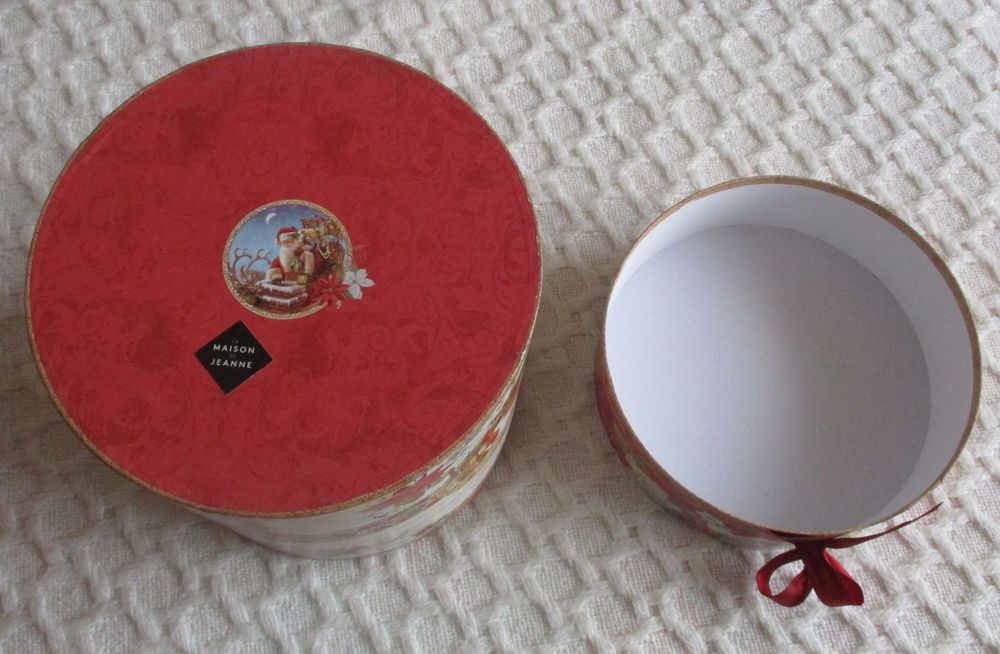 2 BOITES COFFRETS CADEAUX NOEL Décoration