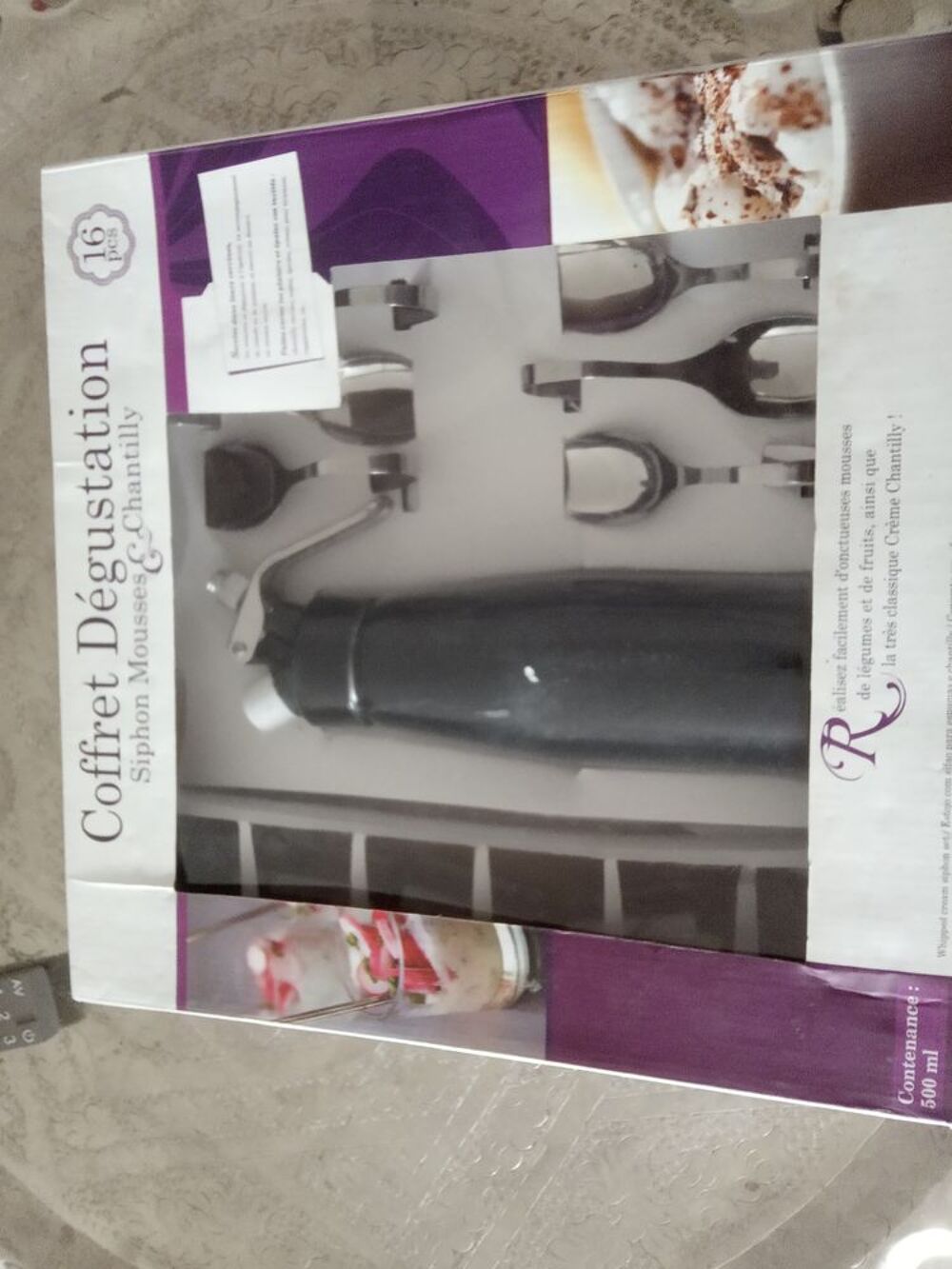 coffret d&eacute;gustation Cuisine