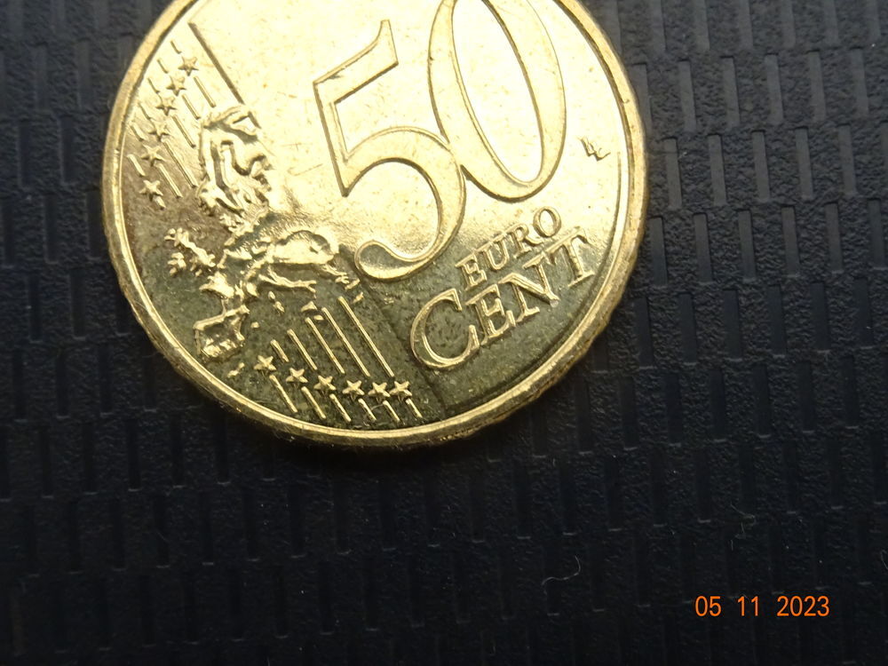 pi&egrave;ce 50 centimes d'Euros Chypre 2019 