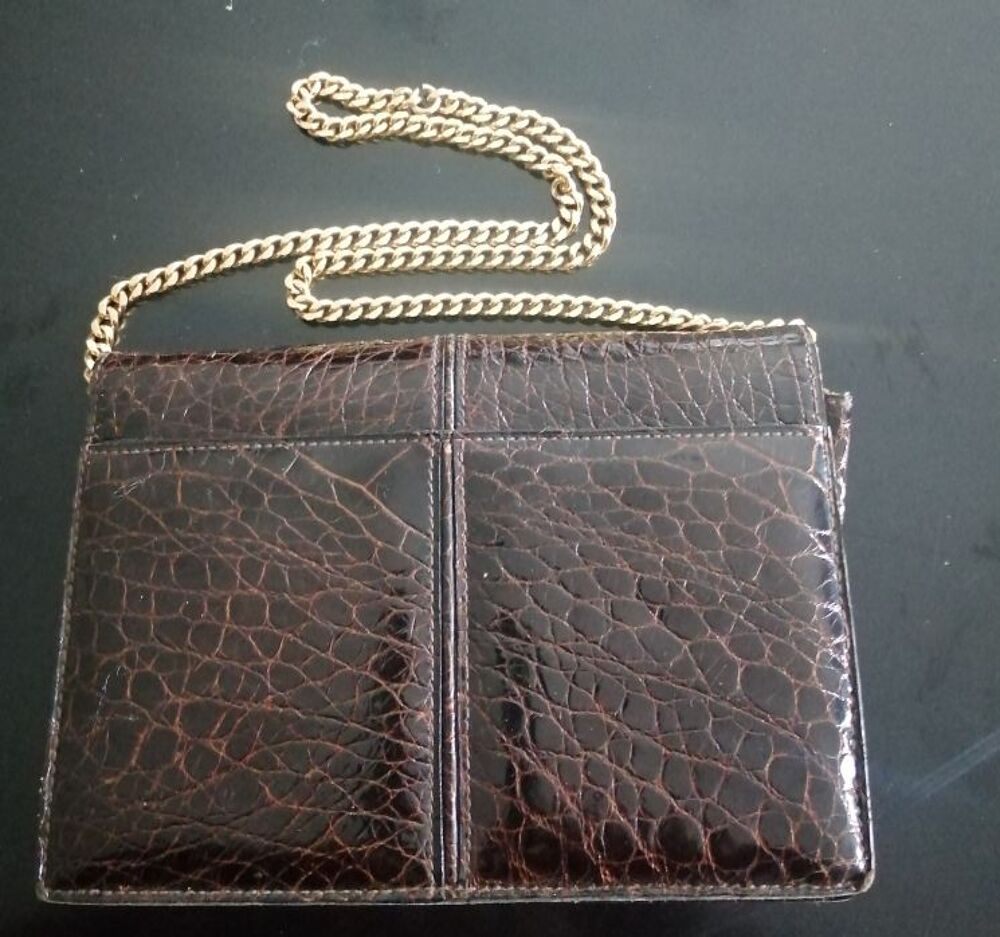 Sac - pochette C&eacute;line en crocodile Maroquinerie