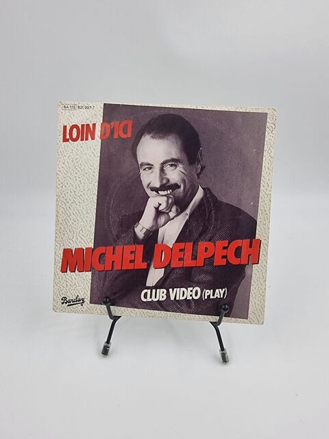 Vinyle 45 tours Michel Delpech : Loin d'ici / Club Vidéo 3 Vulbens (74)