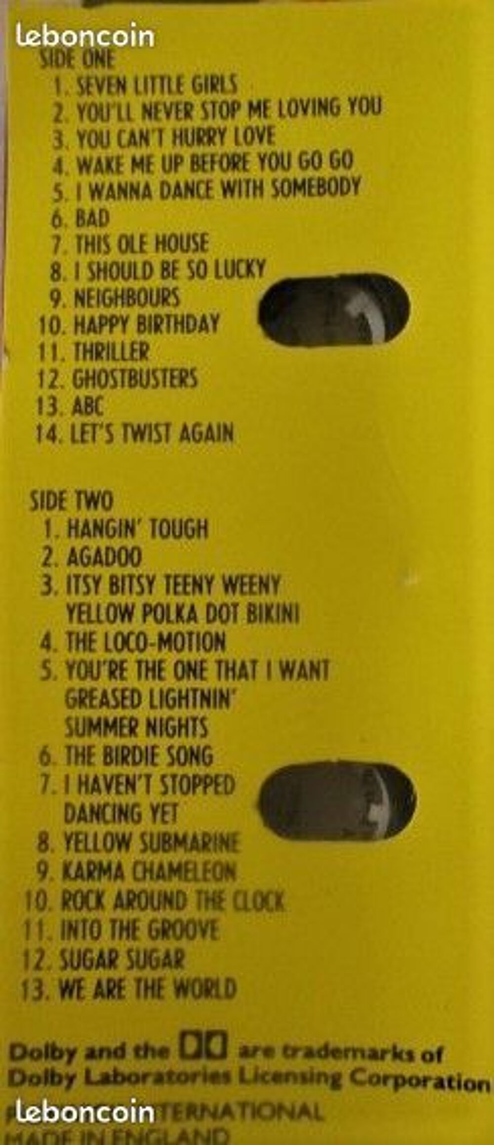 Cassette audio Popskool CD et vinyles