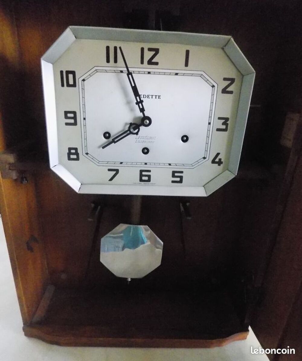 Horloge murale bois Décoration