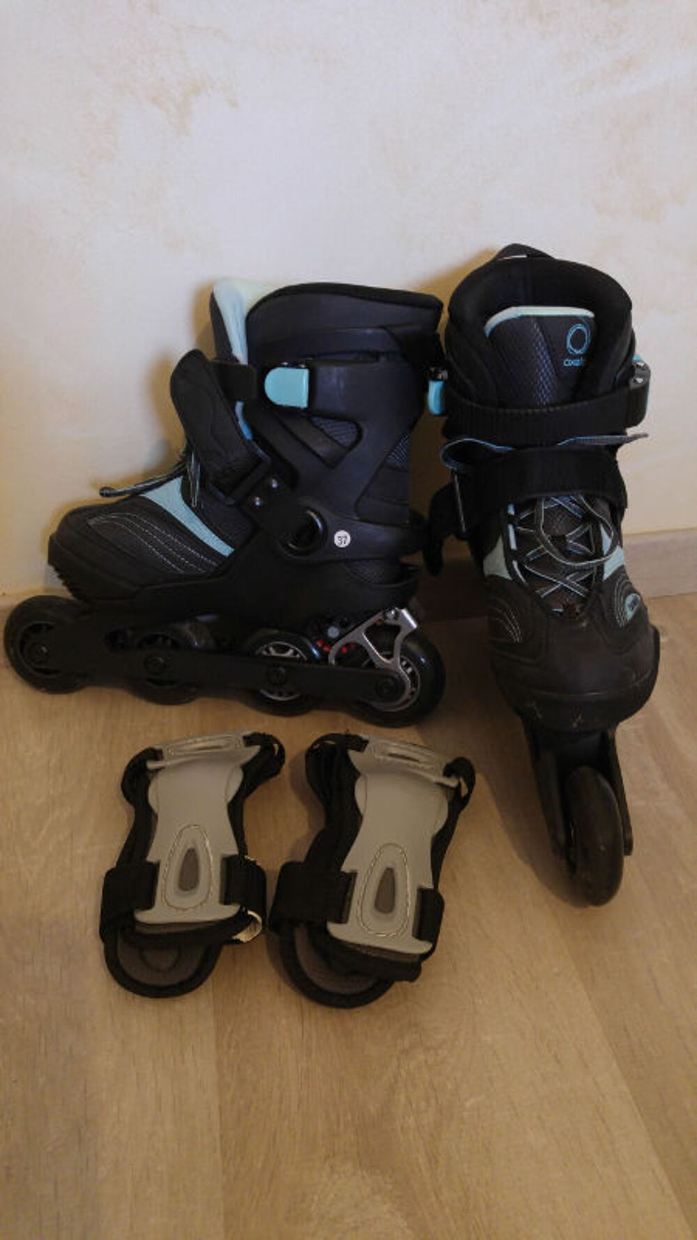 Paire de rollers + protections Sports
