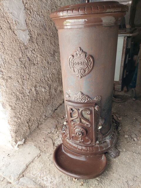 poele  bois godin 150 Vigneulles-ls-Hattonchtel (55)