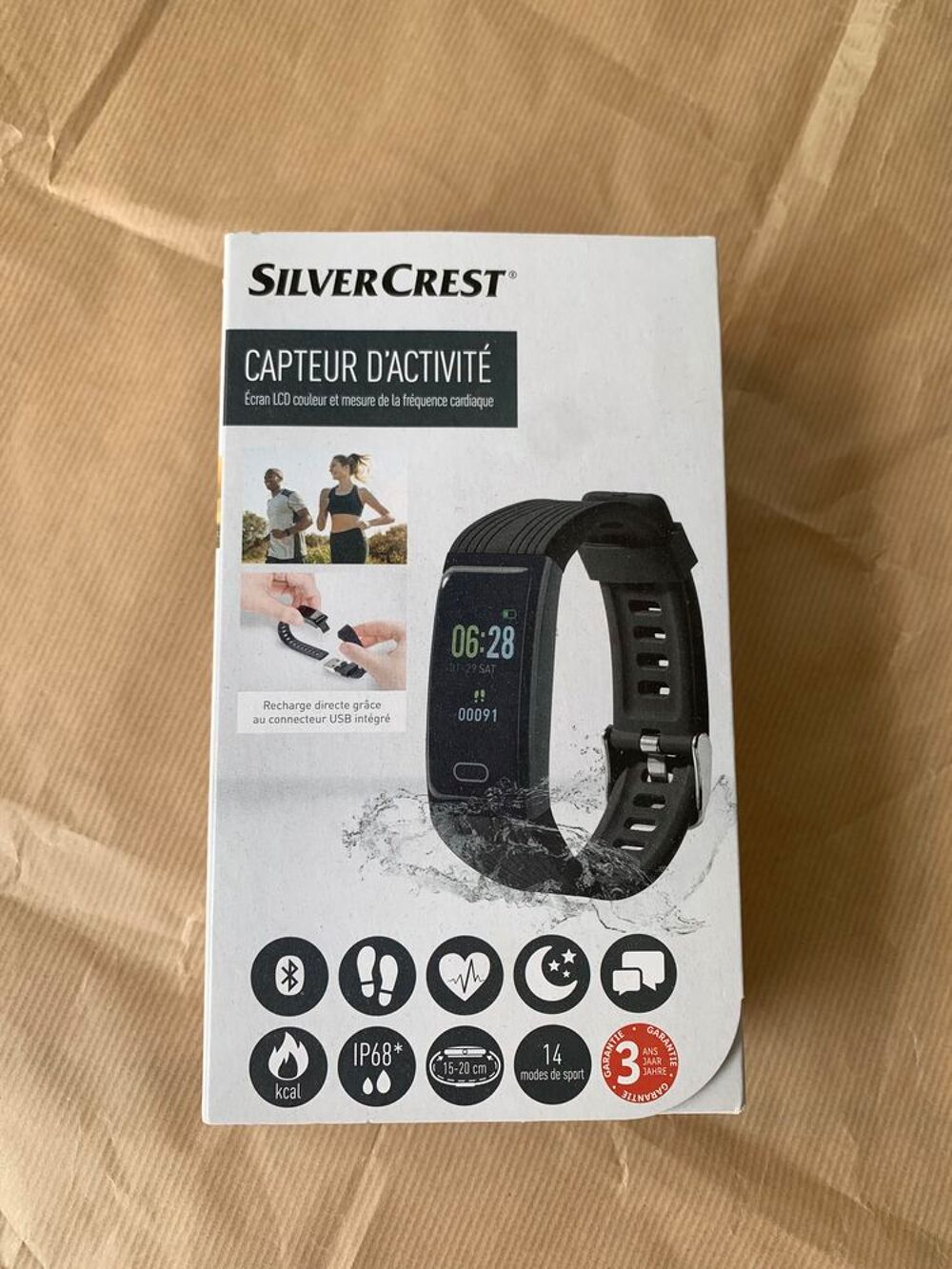 Capteur d'activit&eacute; SAT90A2 SilverCrest Sports