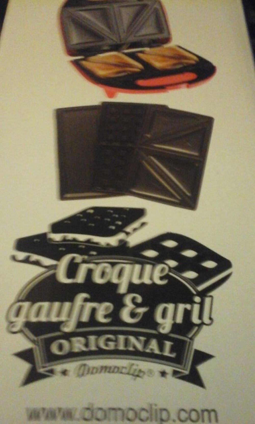 Appareil grill gauffre croque raclette neuf Décoration