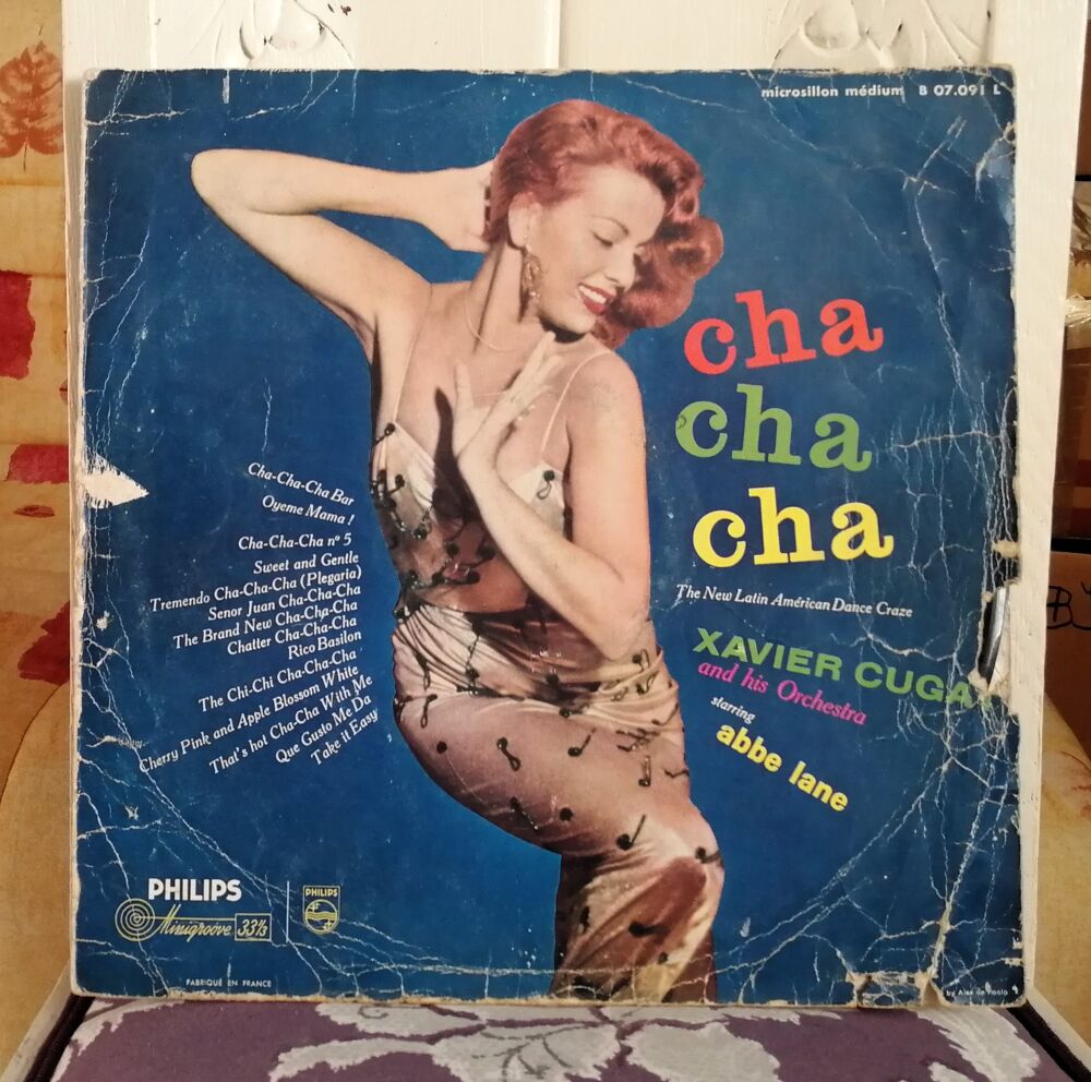 LP Xavier CUGAT : Cha Cha Cha - Philips B 0707.091 L - 1955 CD et vinyles