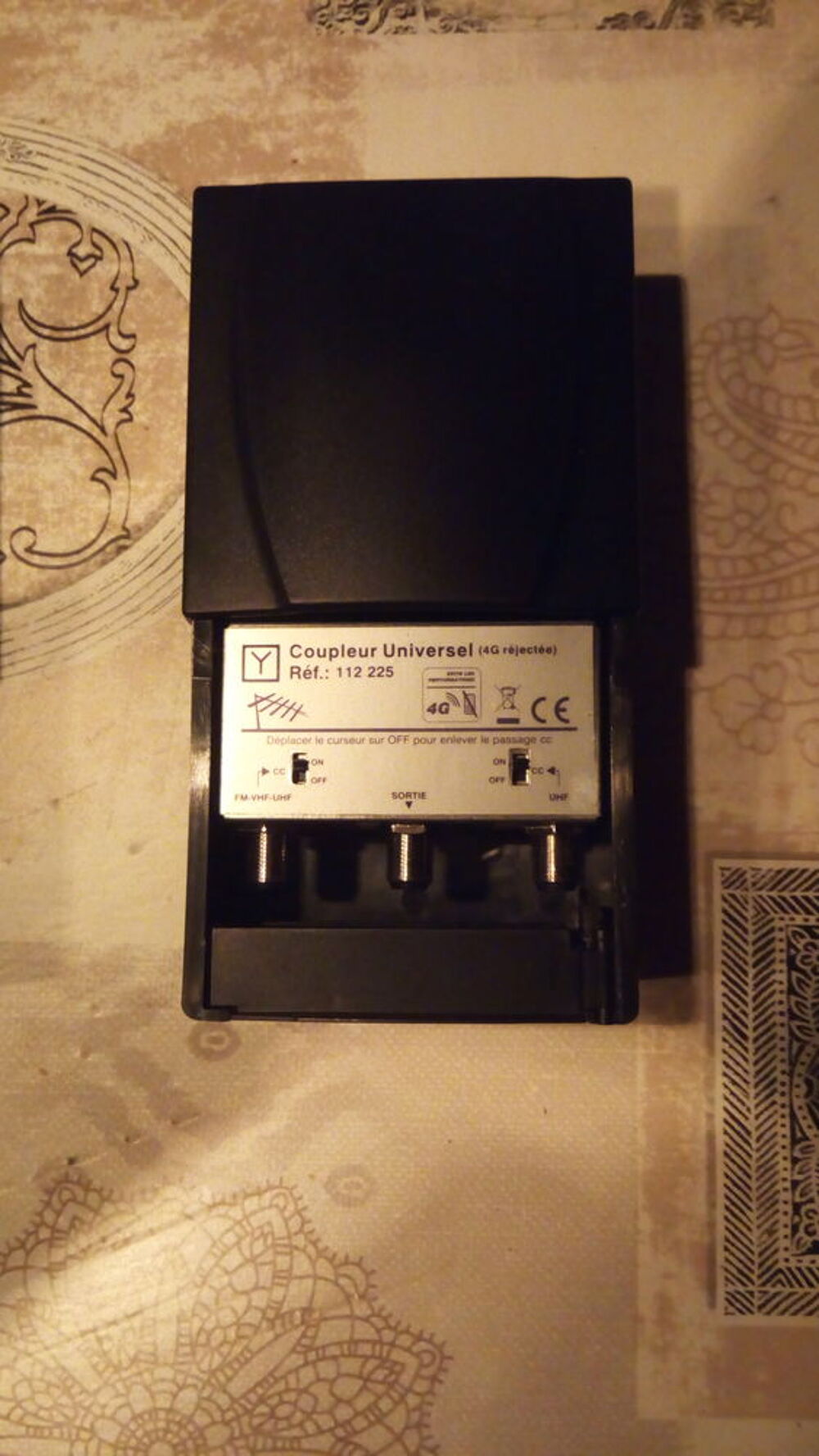 coupleur universel 2 antennes neuf Photos/Video/TV