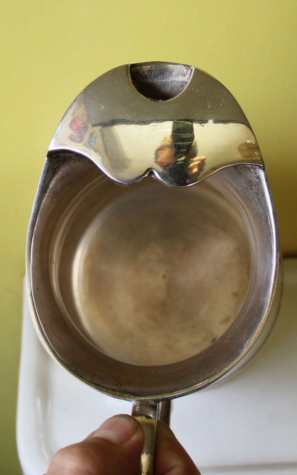 Pichet m&eacute;tal argent&eacute; 1 L Cuisine