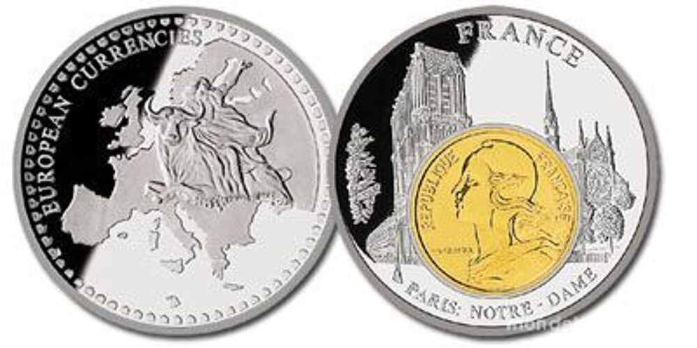 PIECE FRAPPE INLAY " France " 