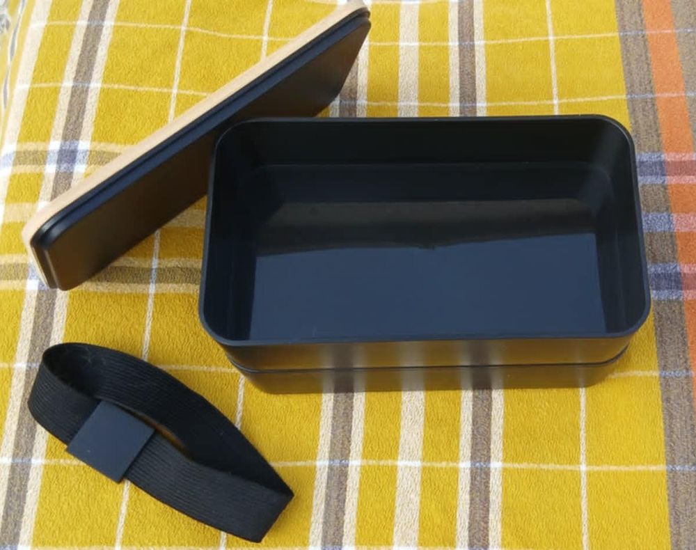 Lunch Box Double avec Couverts : Contenance 2 x 50cl - Neuve Cuisine