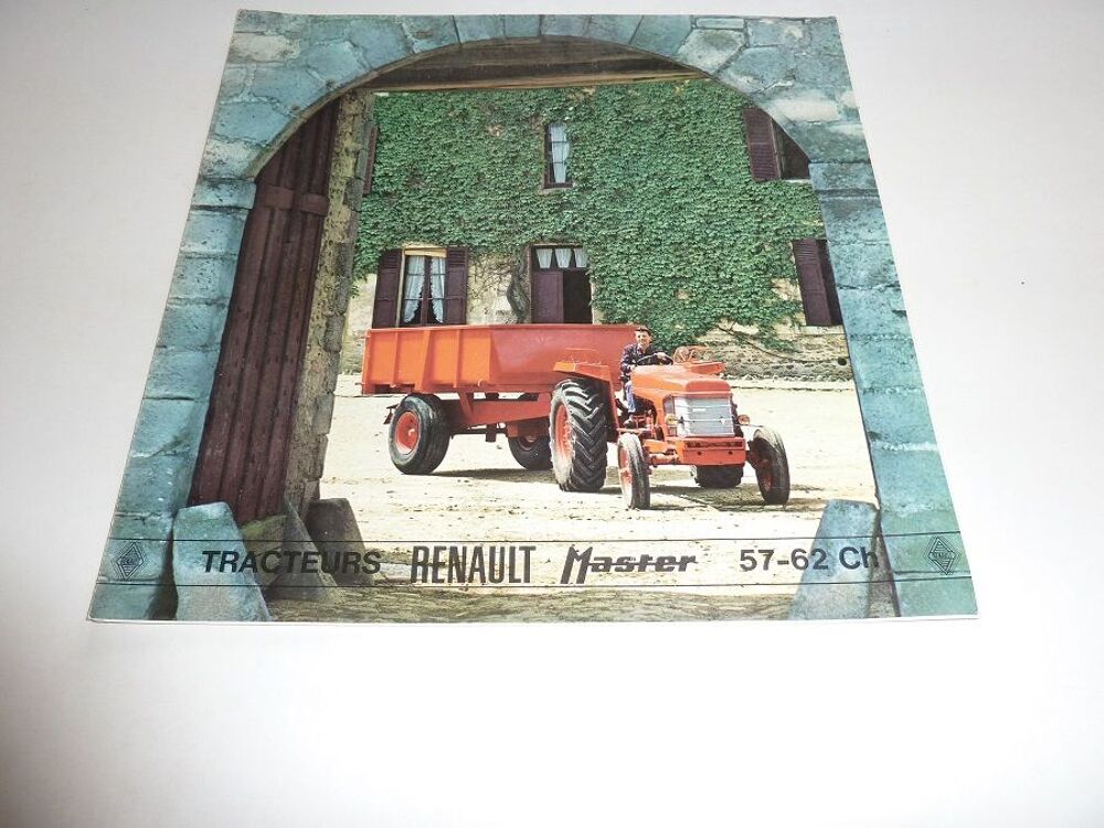 Prospectus d&eacute;pliant tracteur RENAULT MASTER 
